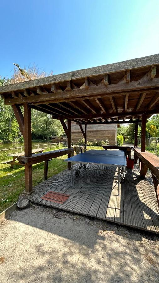 Chalet Avec Terrasse Sur Pilotis Vue Sur L'Etang Rue  Zewnętrze zdjęcie