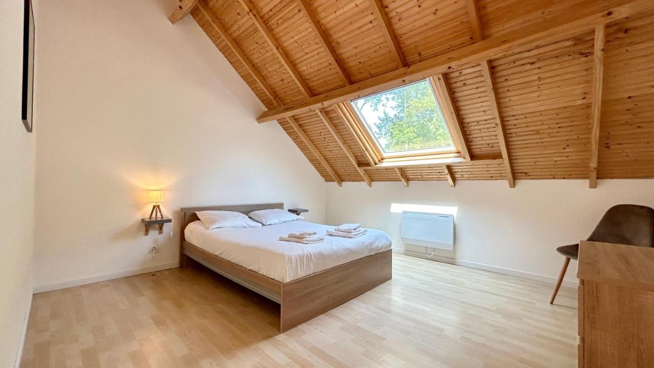 Chalet Avec Terrasse Sur Pilotis Vue Sur L'Etang Rue  Zewnętrze zdjęcie