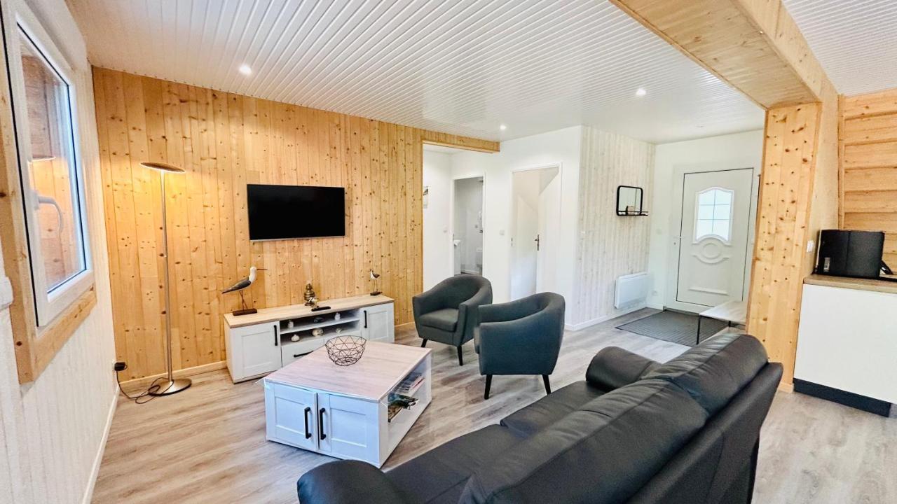 Chalet Avec Terrasse Sur Pilotis Vue Sur L'Etang Rue  Zewnętrze zdjęcie
