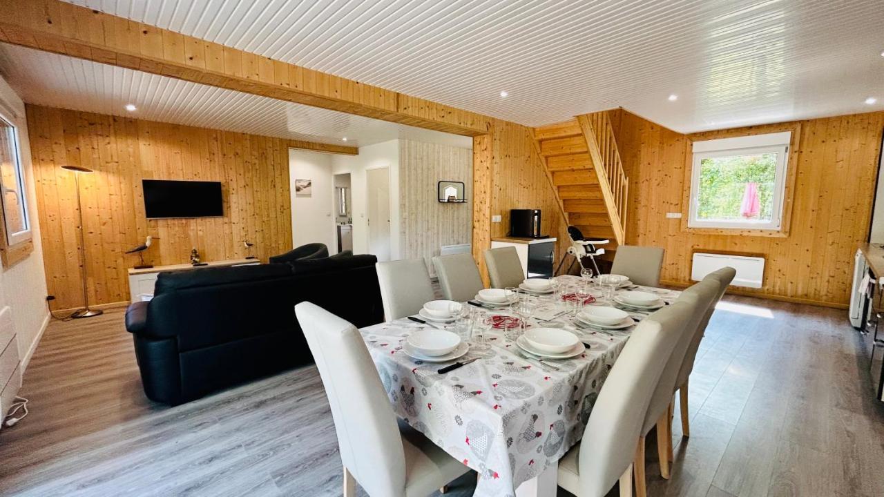 Chalet Avec Terrasse Sur Pilotis Vue Sur L'Etang Rue  Zewnętrze zdjęcie