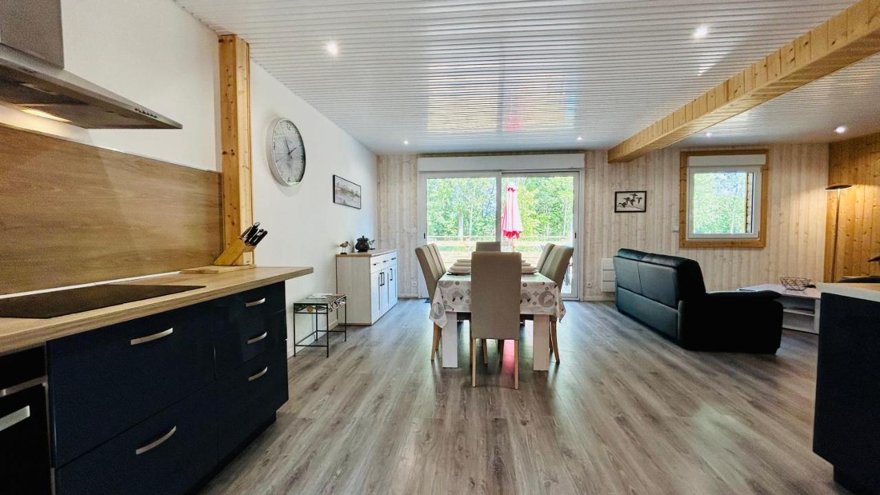 Chalet Avec Terrasse Sur Pilotis Vue Sur L'Etang Rue  Zewnętrze zdjęcie