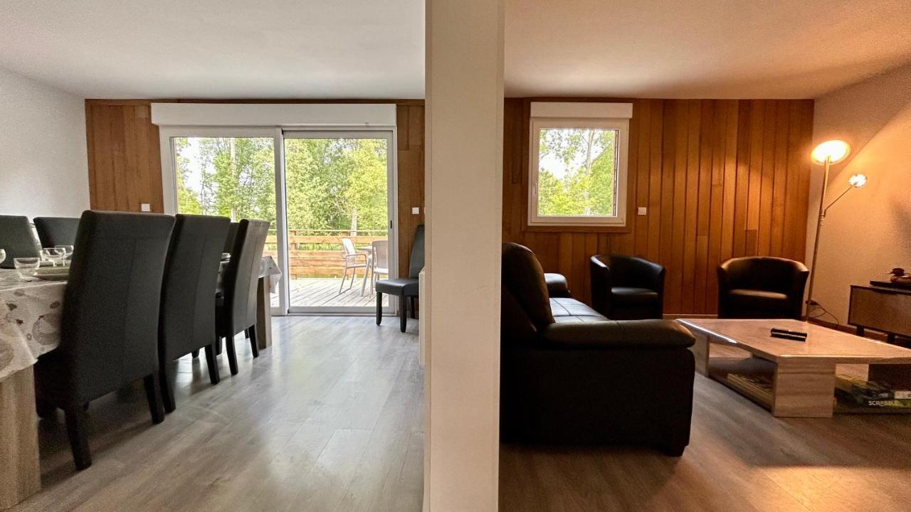 Chalet Avec Terrasse Sur Pilotis Vue Sur L'Etang Rue  Zewnętrze zdjęcie
